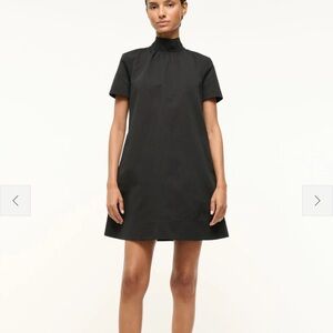 STAUD Mini Ilana Dress, black, size M